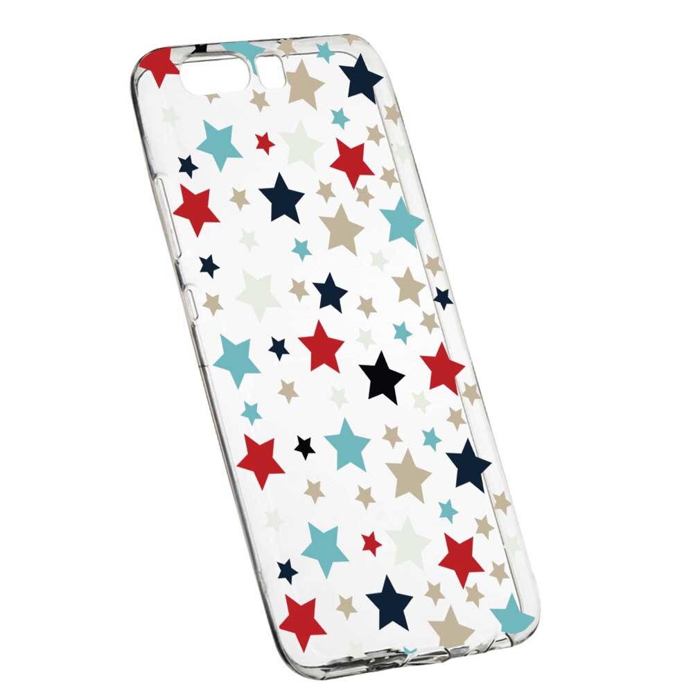 Husa Silicon, Transparent, Slim, Star, 146, Huawei Honor 10