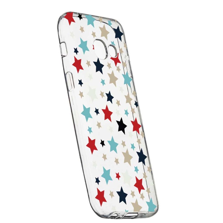 Husa pentru Samsung Galaxy J4+ 2018, Stars, 146, Silicon