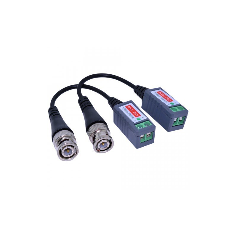 Video Balun Pasiv cu fir 2buc/set
