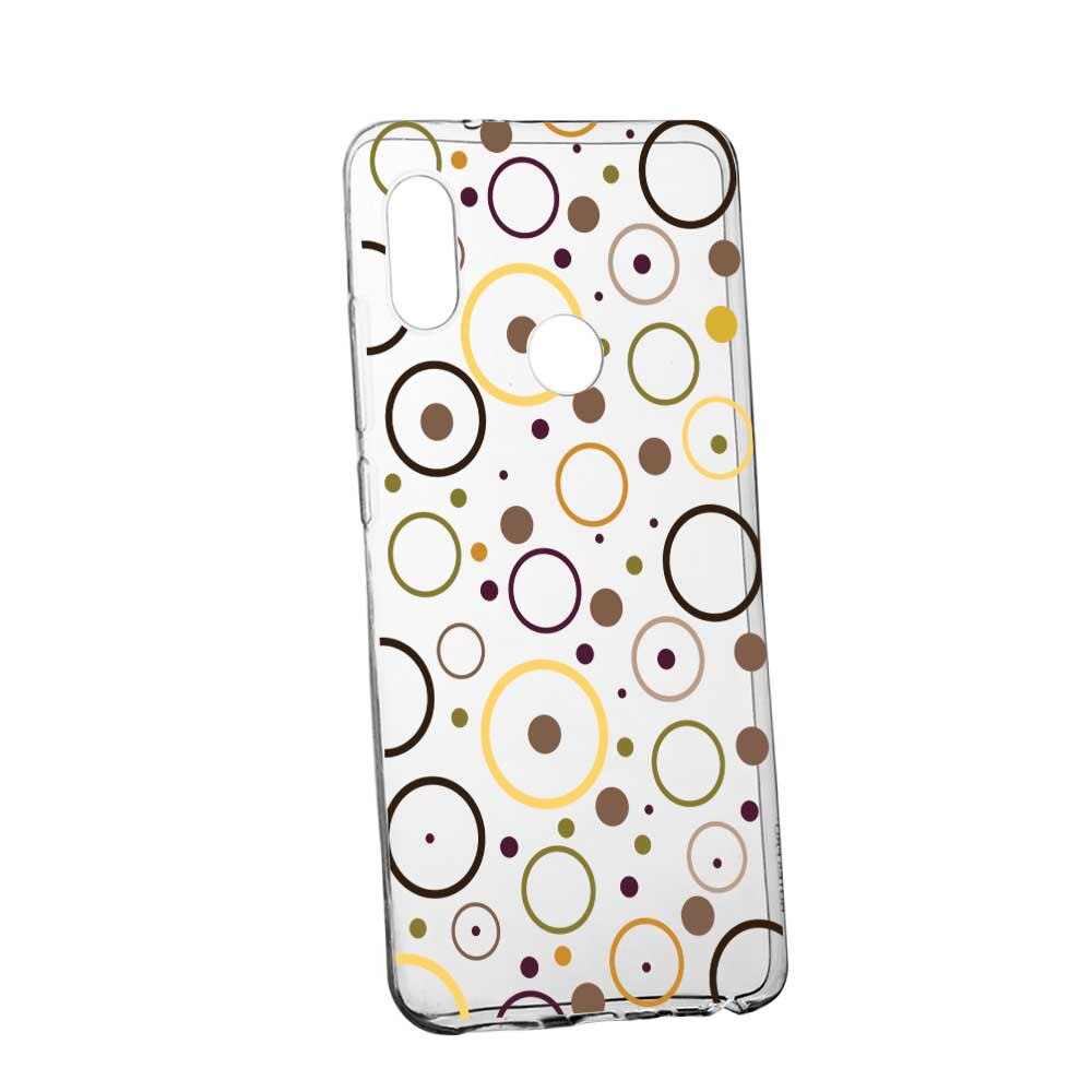 Husa pentru Huawei P Smart 2019, Circle, 147, din din silicon premium, rezistenta la uzura, anti-alunecare