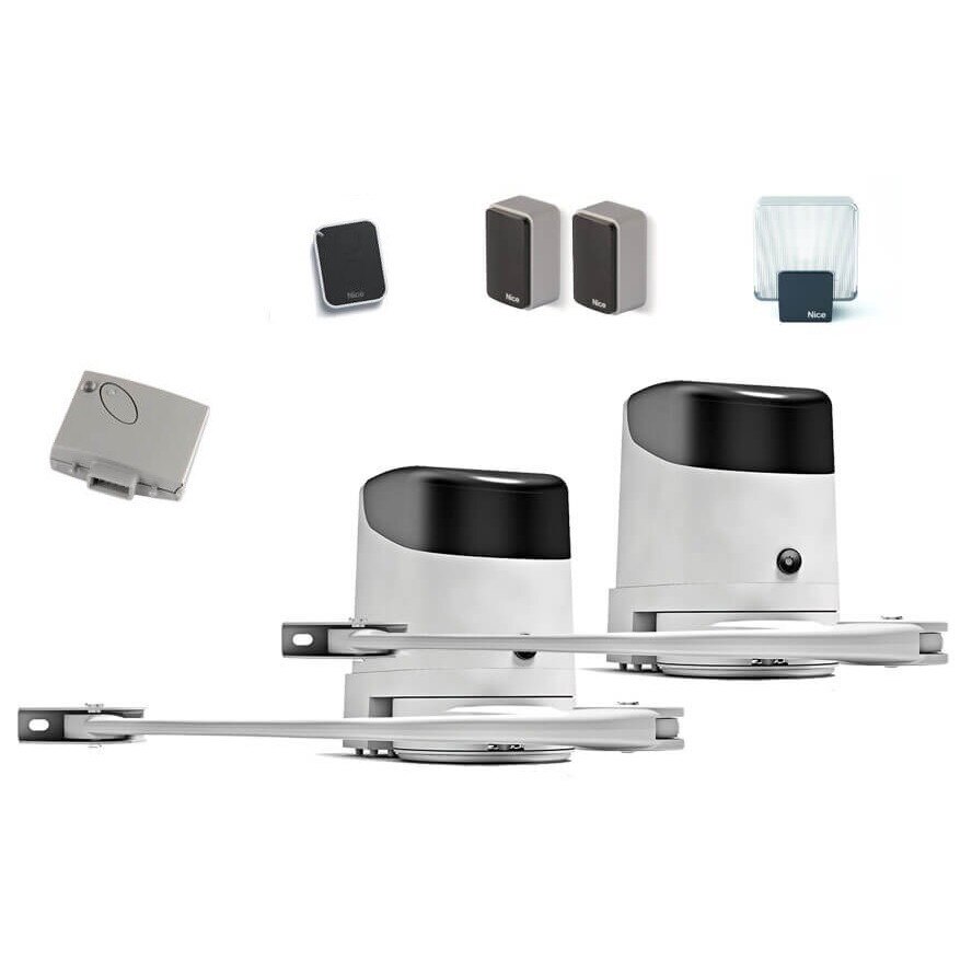 Kit automatizare pentru porti duble Nice Hopp One