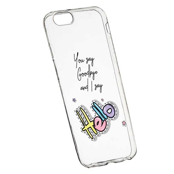 Husa Silicon, Transparent, Slim, Hello, 148, Xiaomi Mi A1 Husa Silicon, Transparent, Slim, Hello, 148, Xiaomi Mi A1