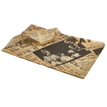 Set 1000 de Naproane din Hartie pentru Tava/Masa, Model Ziar, 30x40 Cm, 70 g/m2 Set 1000 de Naproane din Hartie pentru Tava/Masa, Model Ziar, 30x40 Cm, 70 g/m2