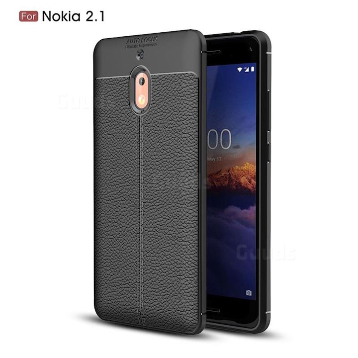 Π‘ΠΈΠ»ΠΈΠΊΠΎΠ½ΠΎΠ² ΠΊΠ°Π»ΡΡ Leather Case Π·Π° Nokia 2.1 2018 , Π§Π΅ΡΠ΅Π½