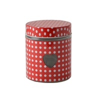 Borcan din sticla cu capac, pentru condimente, 10x12,5cm