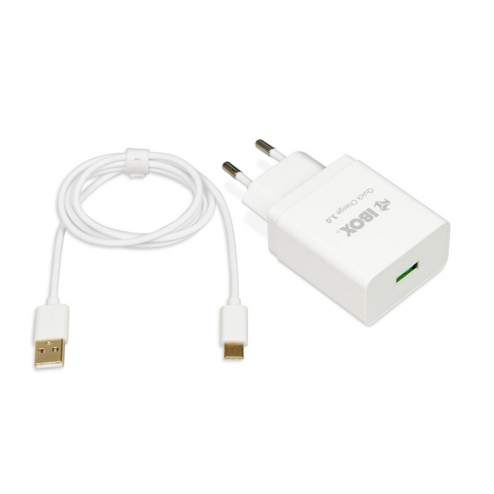 IBOX QC-1 Quick Change 3.0 USB hálózati gyors töltő