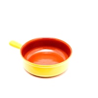 Vas de gatit Ø18cm, 1l, 1 maner, teracota, Piral, galben