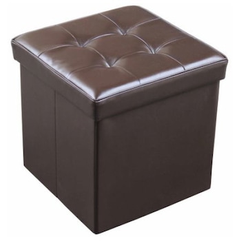 Set 2 Taburete pliabil cu spatiu de depozitare, greutate suportata 150 kg, 38X38X38 cm, MARO Set 2 Taburete pliabil cu spatiu de depozitare, greutate suportata 150 kg, 38X38X38 cm, MARO