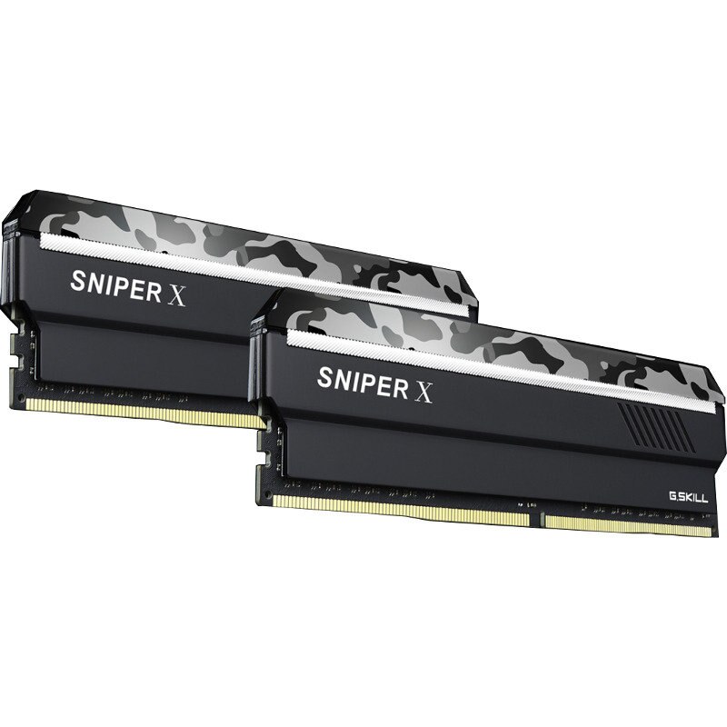 Memorie G.Skill Sniper X DDR4 16GB (2x8GB) 3600MHz CL19 1.35V XMP 2.0 Urban Camo