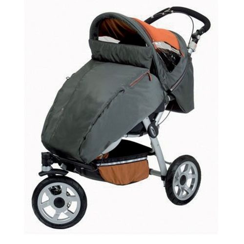 Husa Jane Apron, Gri cu Rosu