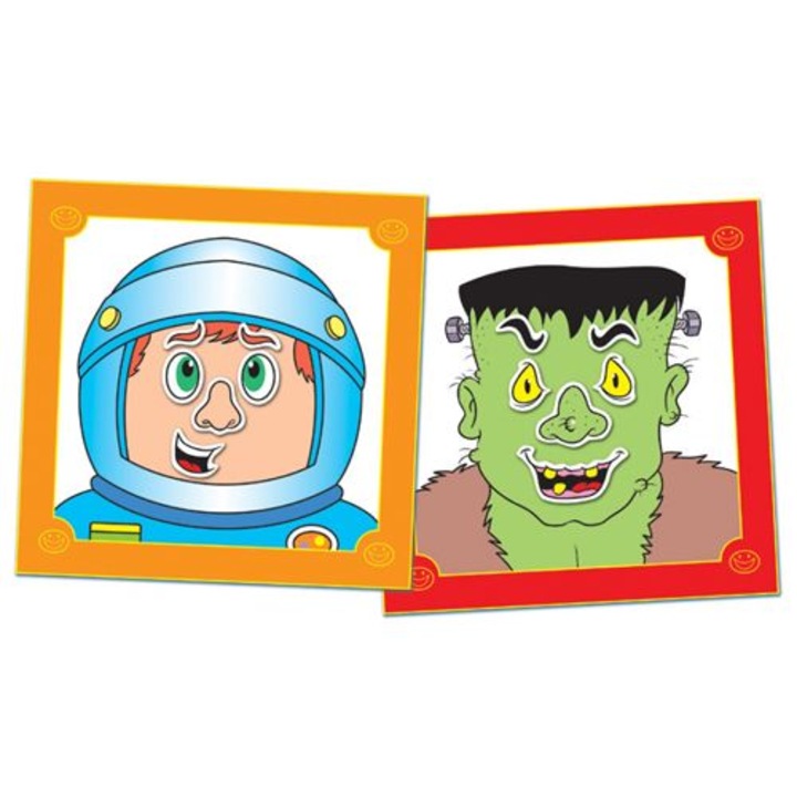 Carte cu abtibilduri Galt Funny Faces