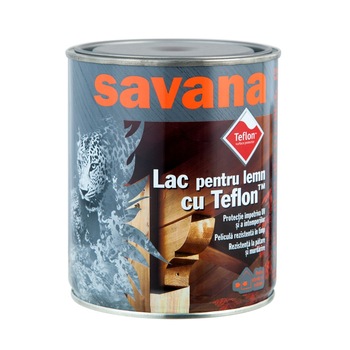 Lac pentru lemn, savana Teflon, 0.75 l, Pin, Lucios Lac pentru lemn, savana Teflon, 0.75 l, Pin, Lucios