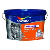 Vopsea lavabila interior, superalba, 8.5L, Savana, alb / EXT10006