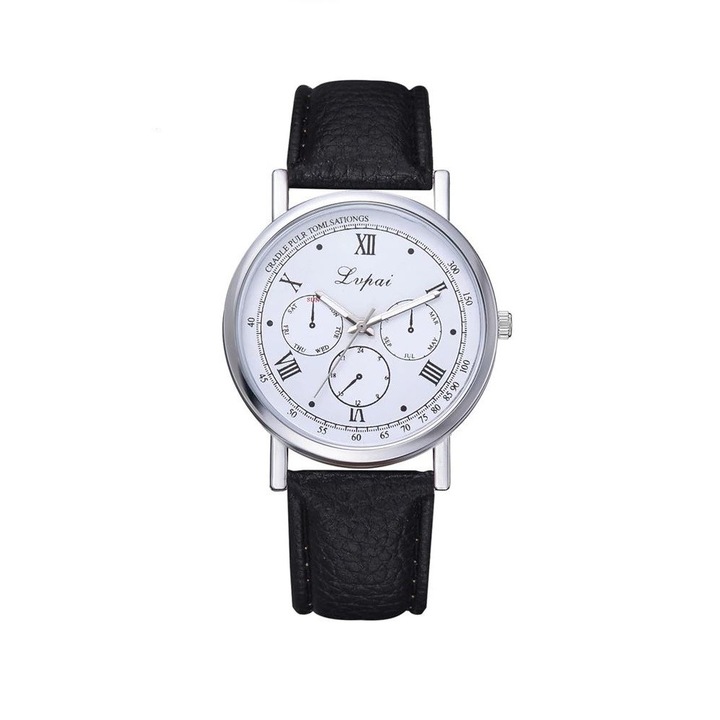 Ceas de dama elegant LRTM, X10, negru