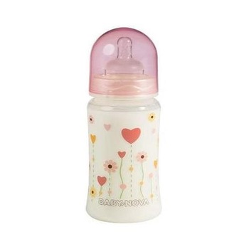Biberon PP gat larg, 300ml, 48002, BabyNova Biberon PP gat larg, 300ml, 48002, BabyNova