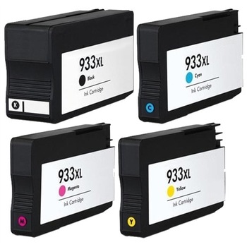 932Xl Set 4 Cartuse Cerneala, GraphiteK, Compatibile HP, 1x 932XL + 3x 933XL - Officejet 6100, 6600 6700 7110 7610, 7612 - (BK+BK + C+ M + Y)1 932Xl Set 4 Cartuse Cerneala, GraphiteK, Compatibile HP, 1x 932XL + 3x 933XL - Officejet 6100, 6600 6700 7110 7610, 7612 - (BK+BK + C+ M + Y)1