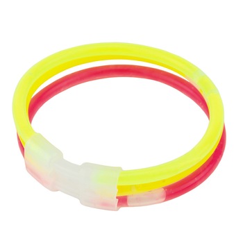 Bratara luminoasa tripla, ProCart, efect glow, latime 1.5 cm, multicolor Bratara luminoasa tripla, ProCart, efect glow, latime 1.5 cm, multicolor