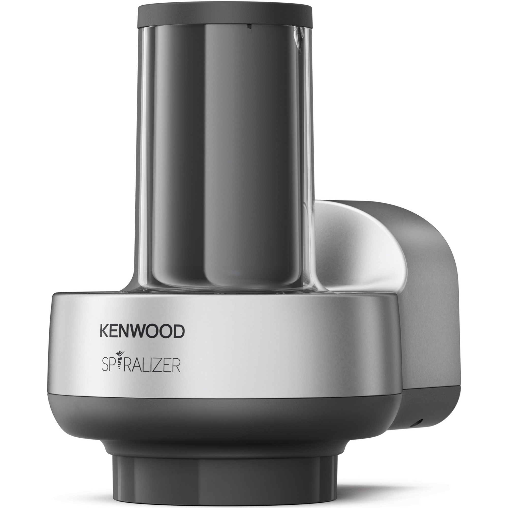 Accesoriu spiralat legume pentru robotii de bucatarie Kenwood, KAX700PL, AW20010015, 5 conuri din otel inoxidabil, gri