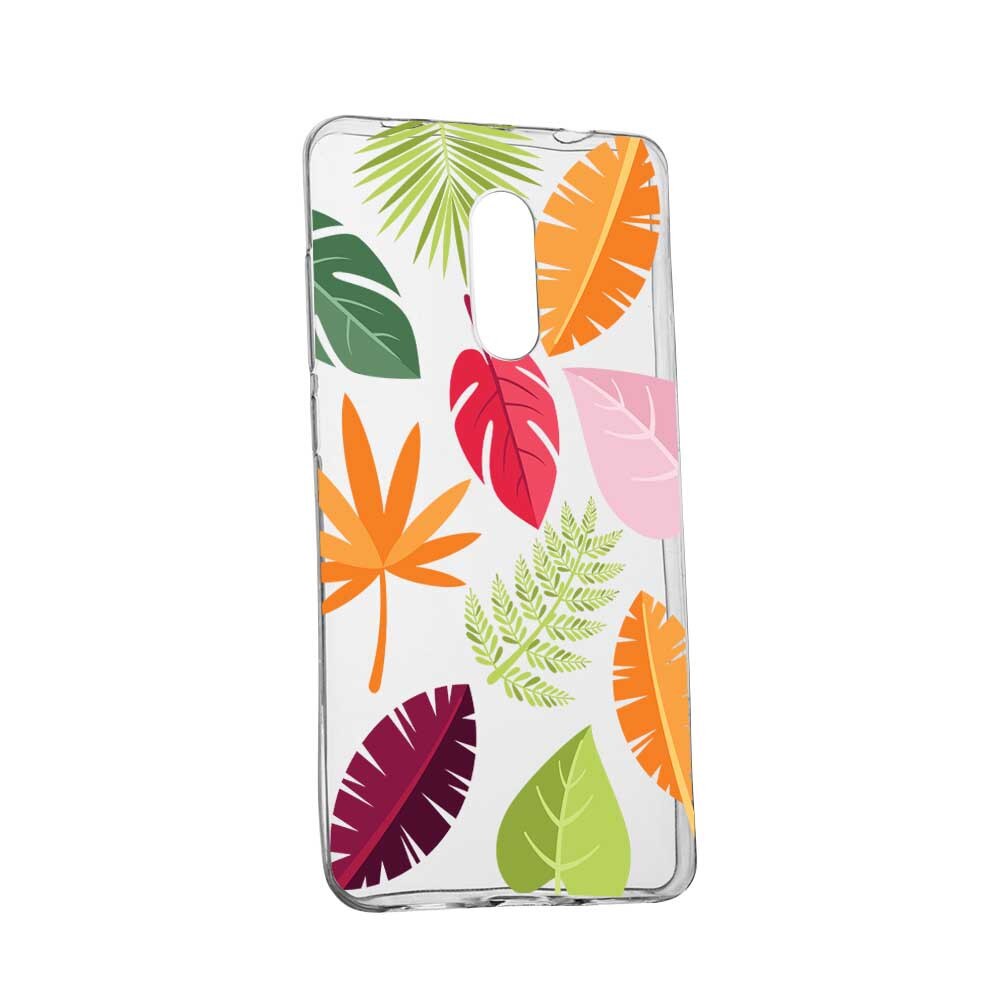 Husa pentru Nokia 3.1 (2018), Frunze, Toamna, 151, Silicon
