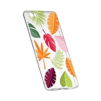 Husa Silicon, Transparent, Slim, Toamna, Frunze, 151, Sony XA Husa Silicon, Transparent, Slim, Toamna, Frunze, 151, Sony XA