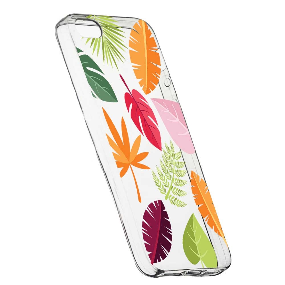 Husa Silicon, Transparent, Slim, Toamna, Frunze, 151, Xiaomi Mi5S