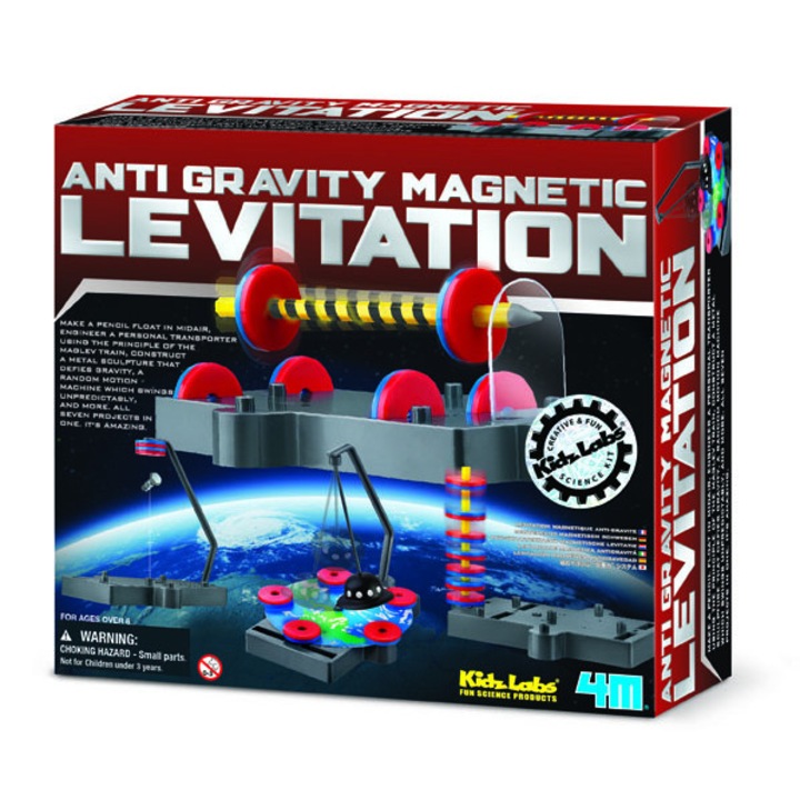 Комплект Левитация - Наука за магнитите 4М, Образователен комплект, Възраст 8+ години