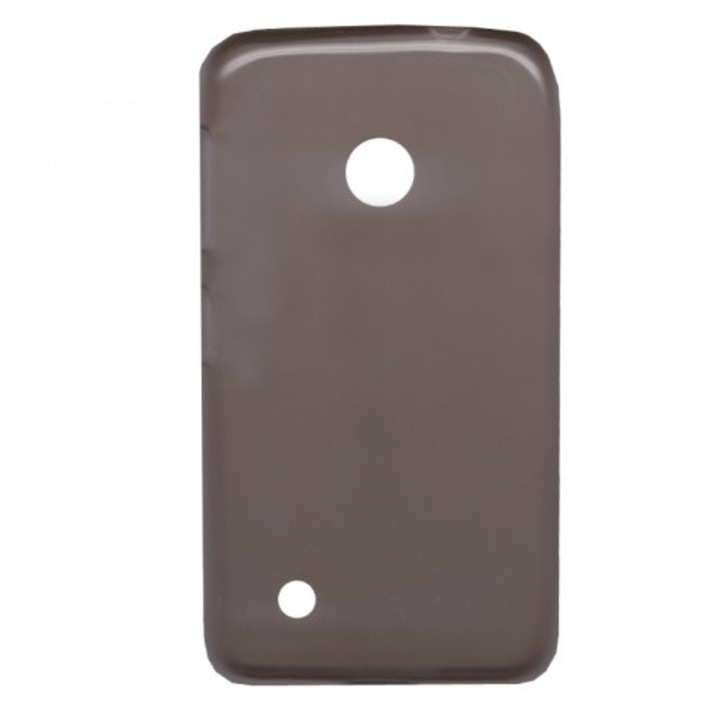 Capac spate cauciuc / silicon (ultra-subtire) Gri [Nokia Lumia 530]