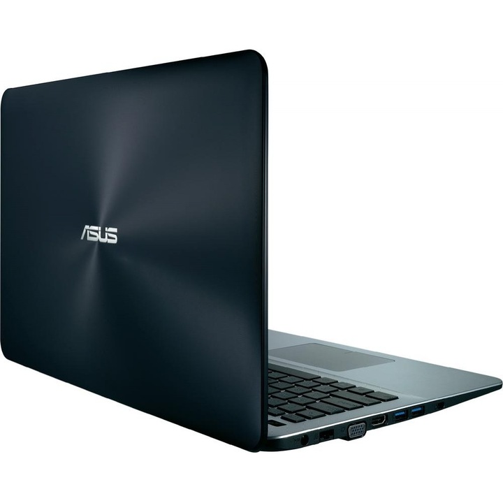 Лаптоп ASUS F555LB-XO009D с Intel Core i3-5010U (2.10 GHz, 3M), 8 GB, 1TB SATA 5400rpm, NVIDIA GT940M 2GB DDR3, Free DOS, черен