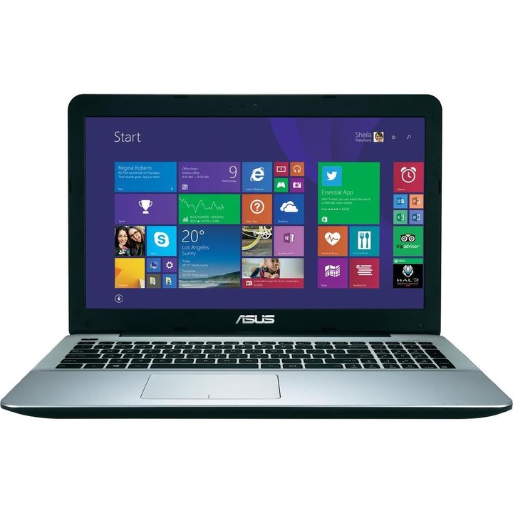 Лаптоп ASUS F555LB-XO009D с Intel Core i3-5010U (2.10 GHz, 3M), 8 GB, 1TB SATA 5400rpm, NVIDIA GT940M 2GB DDR3, Free DOS, черен