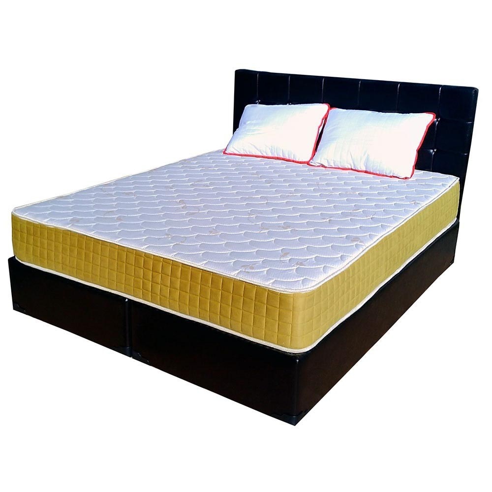 Set Saltea Pocket Spring 160x200x24 cu 2 perne microfibra 50x70 Axon