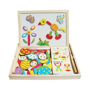 Tabla magnetica 2 in 1, puzzle animale, 3 ani+ , Picodino® Tabla magnetica 2 in 1, puzzle animale, 3 ani+ , Picodino®
