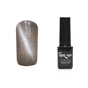 Oja semipermanenta 844 Tiger Eye, MoonbasaNails, Argintiu, 5ml Oja semipermanenta 844 Tiger Eye, MoonbasaNails, Argintiu, 5ml