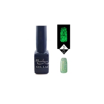 Oja semipermanenta fosforescenta MoonbasaNails, Numarul 634, Verde, 5ml Oja semipermanenta fosforescenta MoonbasaNails, Numarul 634, Verde, 5ml
