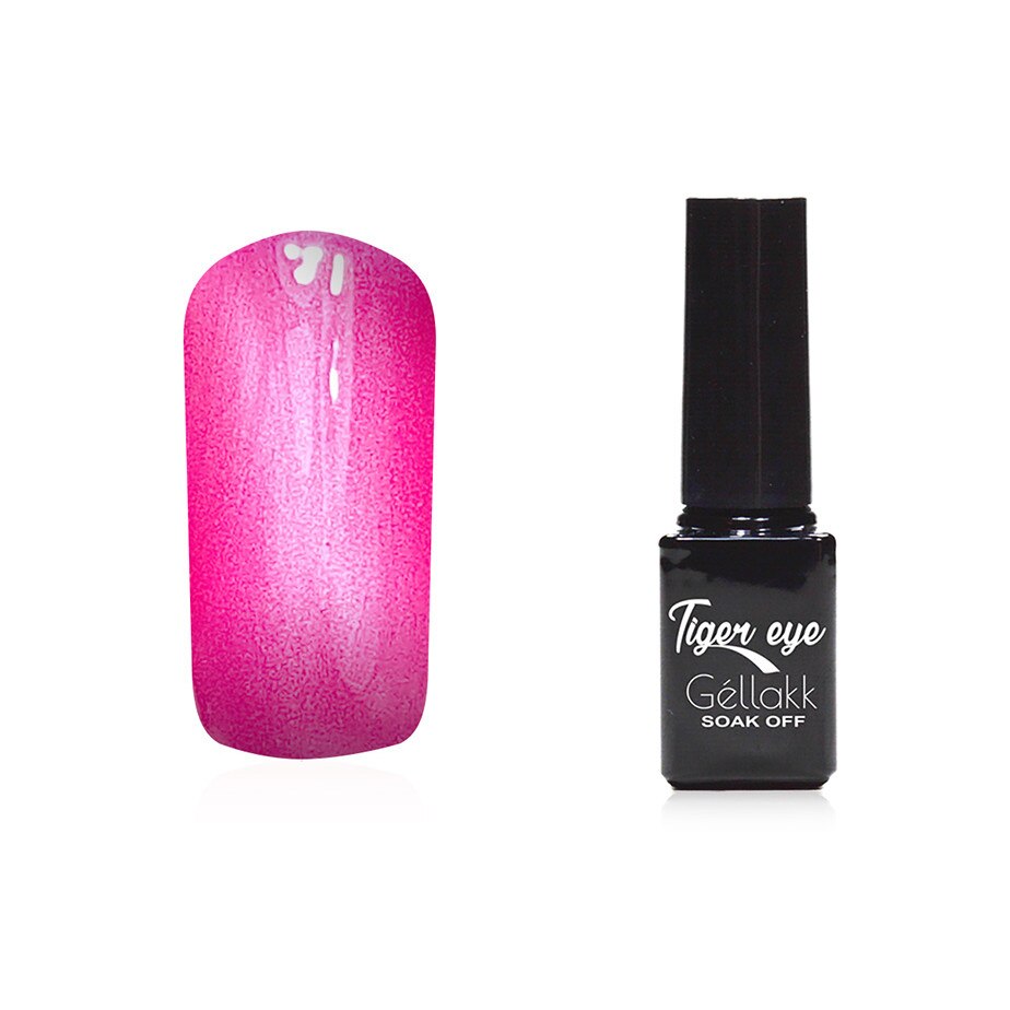 Oja semipermanenta 823 Tiger Eye, MoonbasaNails, Roz, 5ml