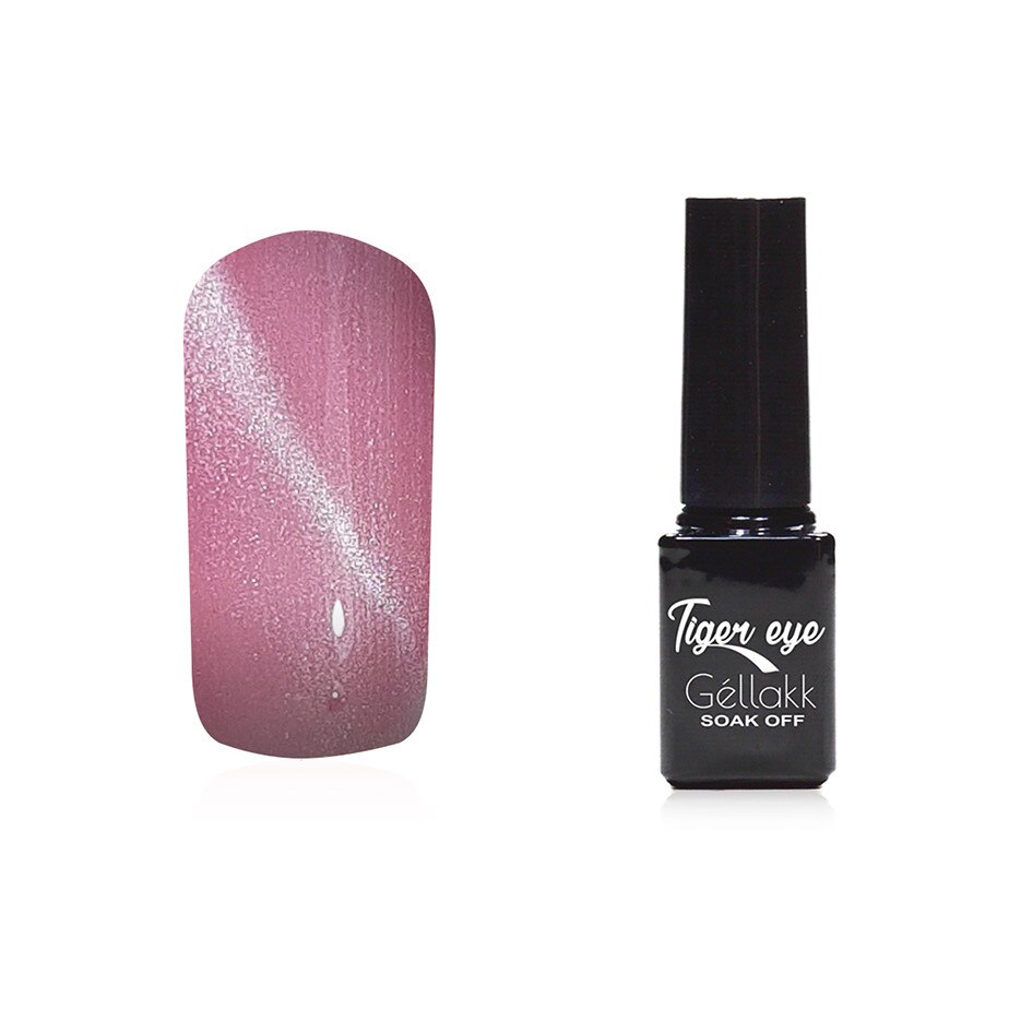 Oja semipermanenta 894 Tiger Eye, MoonbasaNails, Roz deschis, 5ml