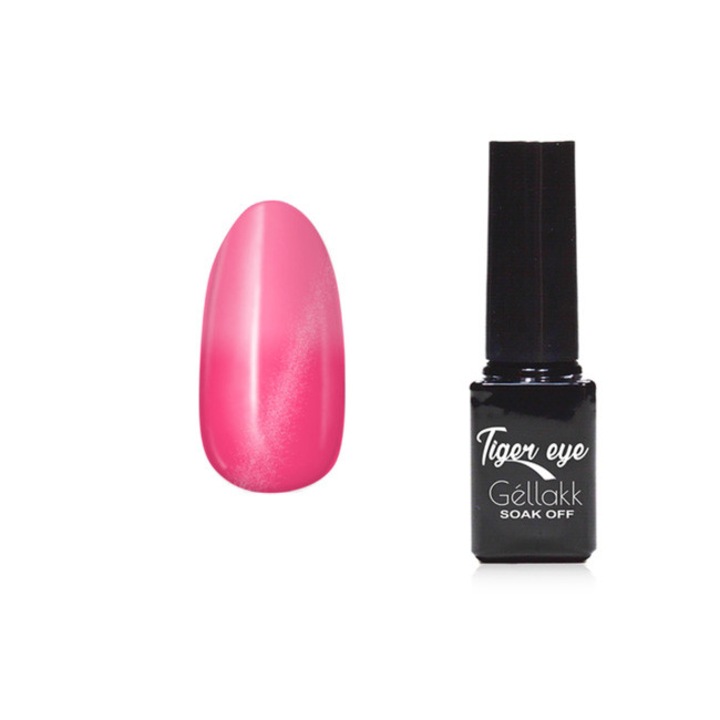 Oja semipermanenta 869 Tiger Eye, MoonbasaNails, Roz, 5ml