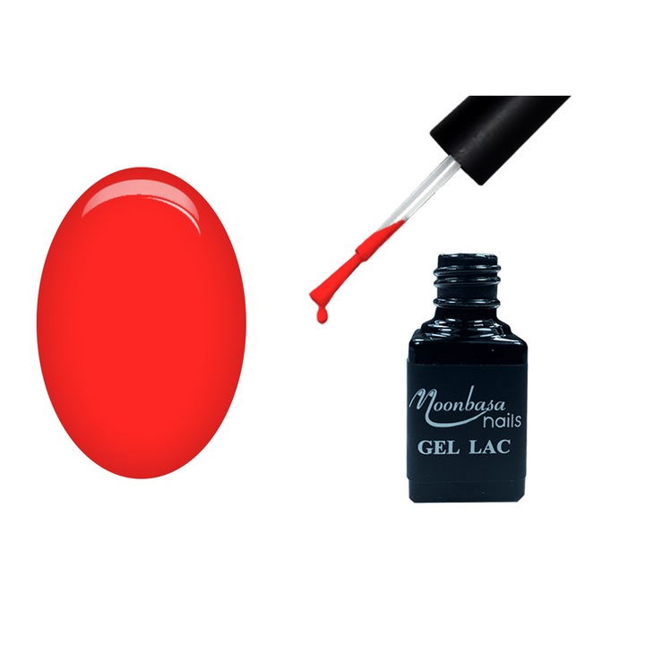 ONE step géllakk 5ml #279 Neon piros