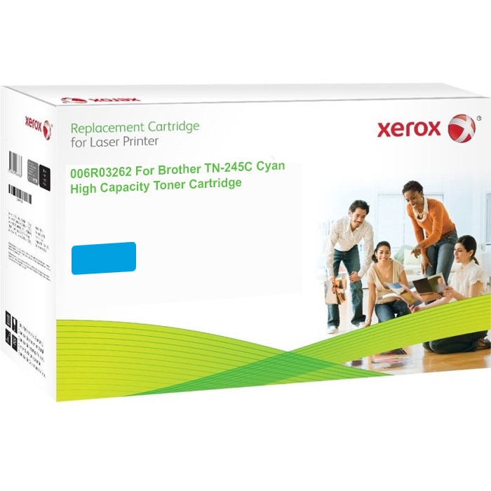 Cartus toner, Xerox, echivalent Brother TN245C, albastru, 2300 pagini, 006R03262