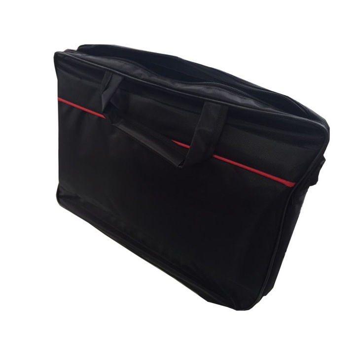 Geanta Laptop ACTIVE 15.6" Negru-Rosu