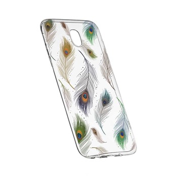 Husa Silicon, Transparent, Slim, Peacock, 152, Nokia 3 Husa Silicon, Transparent, Slim, Peacock, 152, Nokia 3