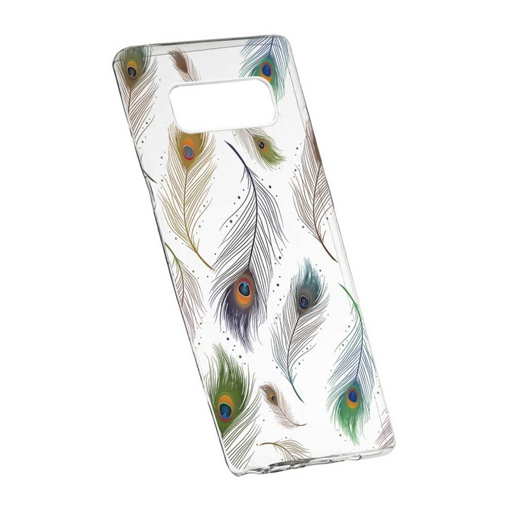 Husa pentru Samsung Galaxy Note 9, Peacock 152, Silicon