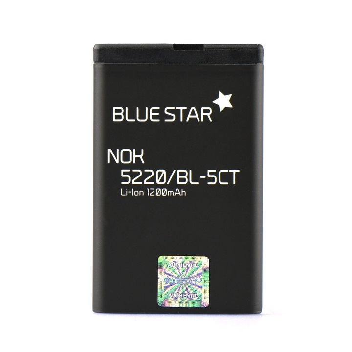 Utángyártott akkumulátor 1200 mAh Li-ion - Nokia 5220 XM / 5630 XM / 6303 / 6730 / 3720 / C3 / C5-00 / C6-01