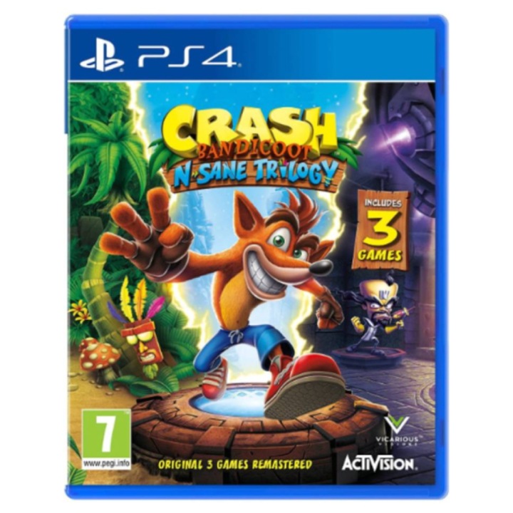 Crash Bandicoot N. Sane Trilogy 2.0 játék PlayStation 4-re