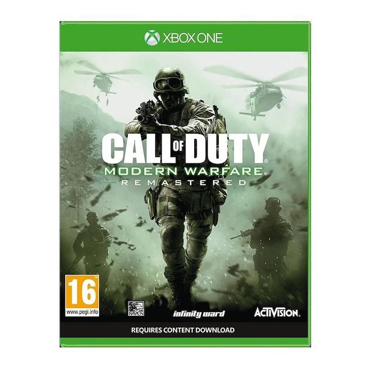 Call Of Duty Modern Warfare REMASTERED játék Xbox One-ra