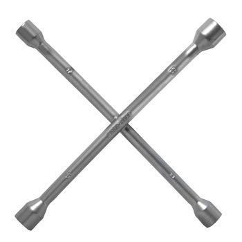 Cheie pentru roti auto, tip cruce, capete hexagonale, metal, 17/19/21/23 mm Goodyear Cheie pentru roti auto, tip cruce, capete hexagonale, metal, 17/19/21/23 mm Goodyear