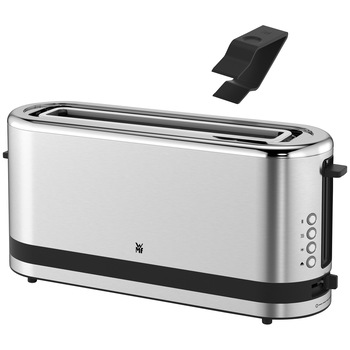 Prajitor de paine WMF 414120011, 900 W, Setari de rumenire variabile, Taste iluminate, Inox Prajitor de paine WMF 414120011, 900 W, Setari de rumenire variabile, Taste iluminate, Inox