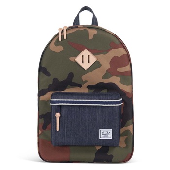 Rucsac Herschel, Premium Heritage Mid Camo Denim, 10007-02166B Rucsac Herschel, Premium Heritage Mid Camo Denim, 10007-02166B
