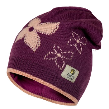 Caciula din lana merinos, Janus, 2 - 10 ani Caciula din lana merinos, Janus, 2 - 10 ani