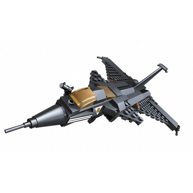 Joc de constructie Blocki My Army - Avion de lupta (191)