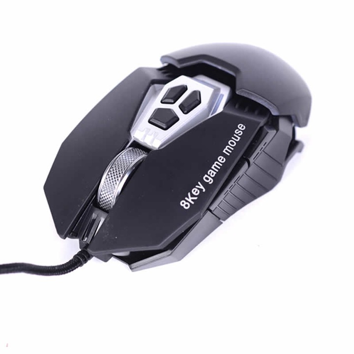 Mouse Gaming Royal S450 USB, fekete